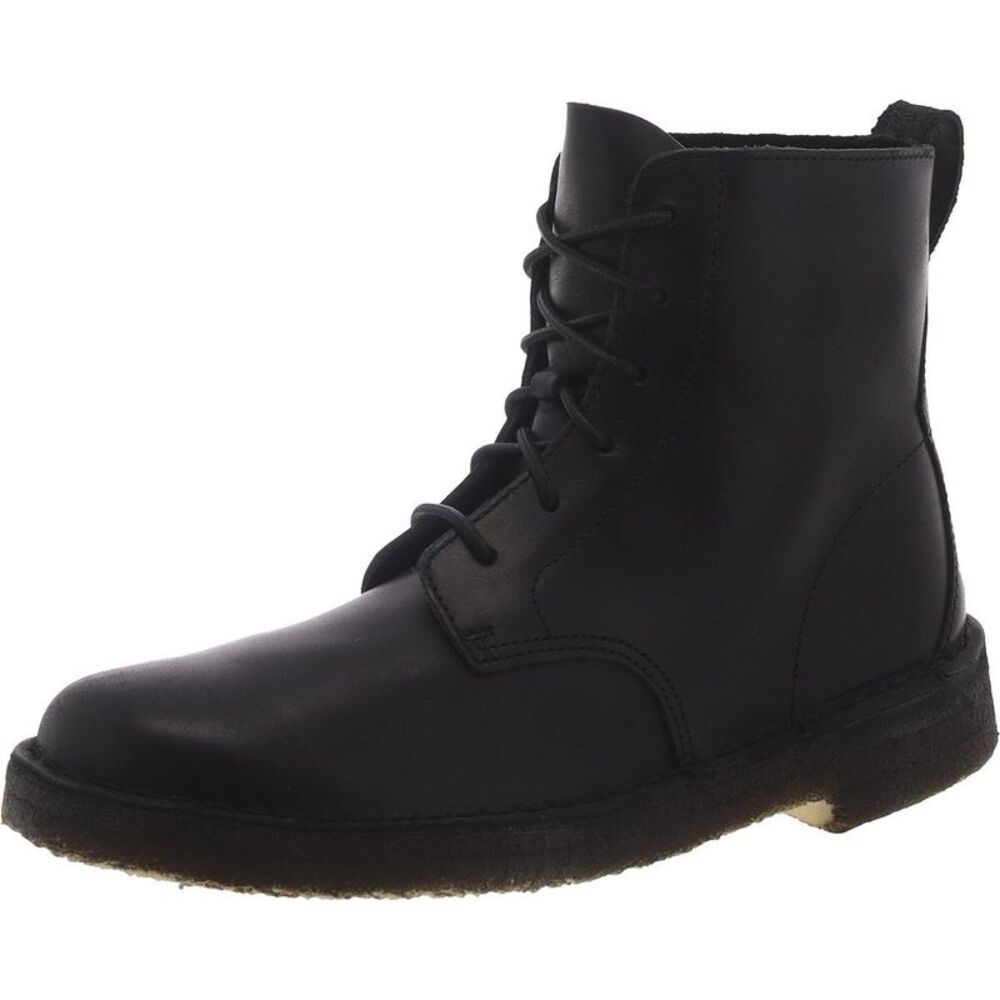 Clarks Black desert Mali Leather Boots